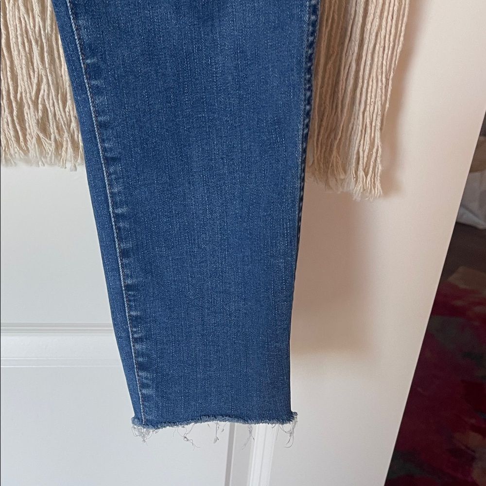 Madewell High Rise Button-Fly Blue Jeans - Picture 3 of 7